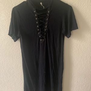 Black T-Shirt Dress